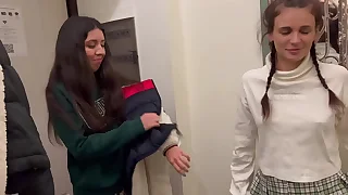 Picked up twosome beauties with a friend and fucked them hard . Version 1